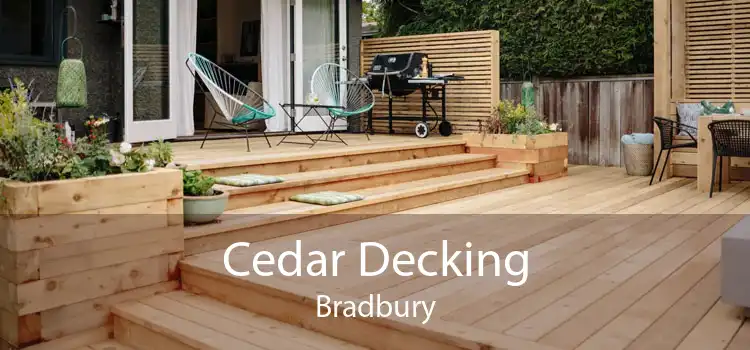 Cedar Decking Bradbury