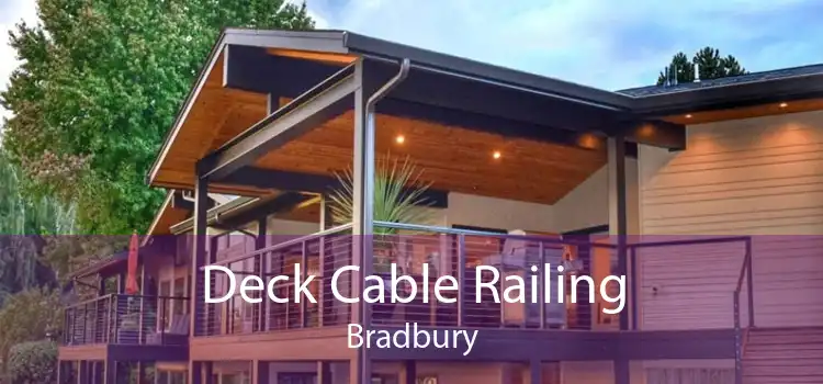 Deck Cable Railing Bradbury