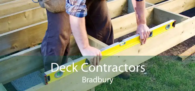 Deck Contractors Bradbury