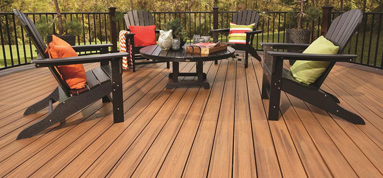 Black TREX Decking in Bradbury, CA