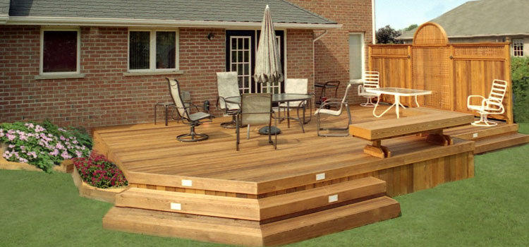 Cedar Composite Decking in Bradbury, CA