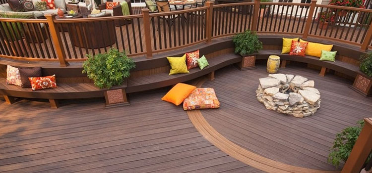 Gray TREX Decking in Bradbury, CA