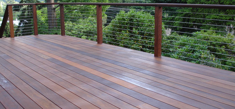 Installing IPE Decking in Bradbury, CA